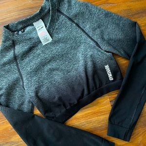 Ombré Gymshark Long Sleeve Crop